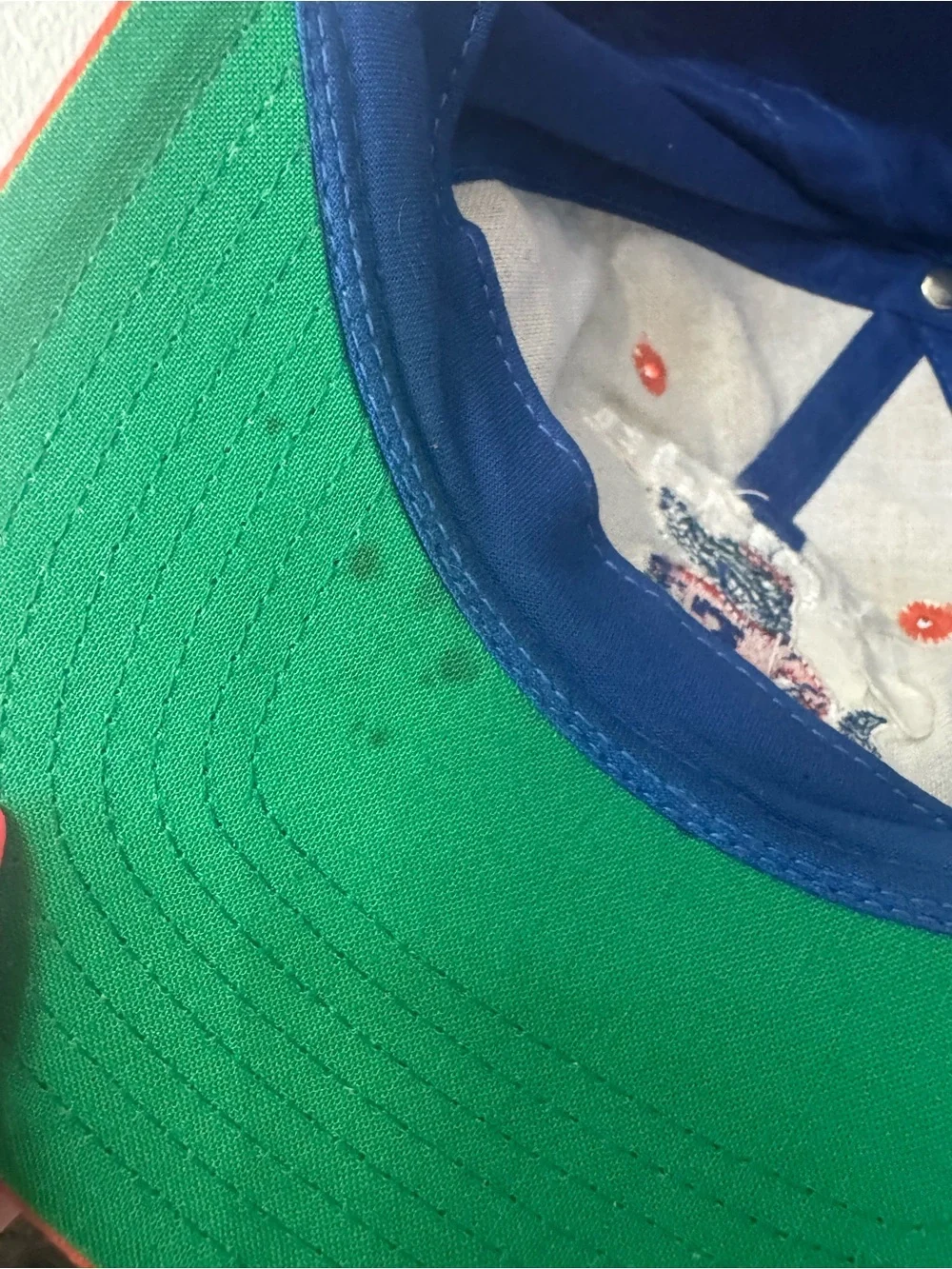 Twins Enterprise Vintage Florida Gators Snapback Hat NCAA Men's Orange Blue